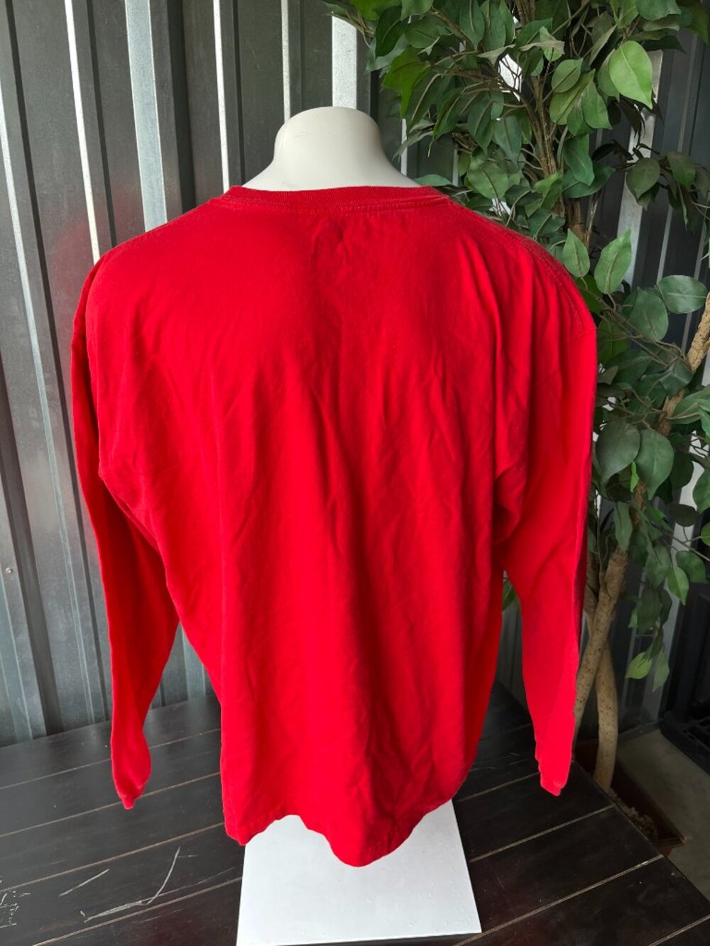 Ball State Cardinals Long Sleeve T-Shirt - Men Size 3XL - 100% Cotton - Picture 2 of 3